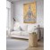 Decorative panel with photo printing "Power of Meditation", vertical, size 100x150 cm