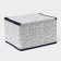 The storage box "Marmalade", 26 × 20 × 16 cm, white color