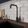 MILARDO POLI POLBLL0M05 kitchen mixer, pour 212 mm, black matte