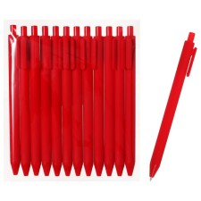 Handle Automatic Ballic Calligrata, 0.5mm, clip 2 x 8cm, under the logo, matte red body, blue rod