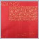 Film for flowers matte, "Love and Roses", 57x57cm, red