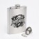 Alcohol flask "Best Fisherman", stainless steel, 240 ml, with a funnel
