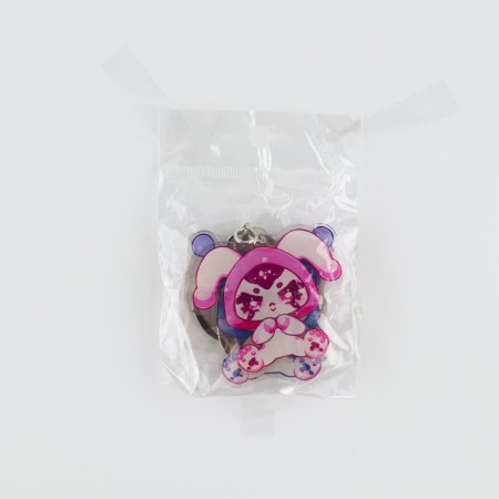 Key keychain 2 pcs "cuties"-9