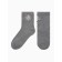 Women's socks "Snowflake from rhinestones" Nzhvip1590, gray color, river 36-40