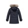 Winter park for a boy, height 140 cm, black color