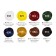 Acrylic paint in a tube set 8 -ZV*75ml Brauberg Art Classic 192425