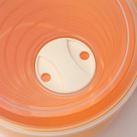 Plastic broth with a vacuum lid, 720 ml, color mix-4