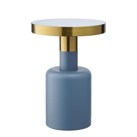 Coffee table from 350 × 350 × 510 mm, blue color-2