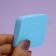 Makeup sponge "Rombs", set - 4 pcs, 6.5 × 5 cm, multi -colored