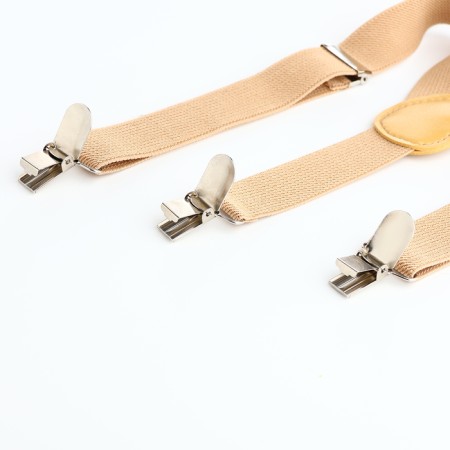 Littlebuilders children 2.5*0.3*60 cm, plain, height up to 160 cm, beige-2