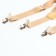 Littlebuilders children 2.5*0.3*60 cm, plain, height up to 160 cm, beige