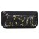 Penal soft 2 compartments, 80 x 210 x 65 mm, voluminous, calligrata, black