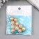 Decor for creativity Plastic "Pearl -pire with a loop" set 10 pcs d = 1.3 cm