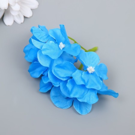 Flowers for decorating "hydrangea" blue 10x10 cm-1