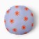 Pillow Decorative round Ethel "Girl with flowers" D = 30 cm, Gabardin, 100% p/e