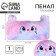 Penal School Soft "cat", 20 × 10 cm, plush, white color