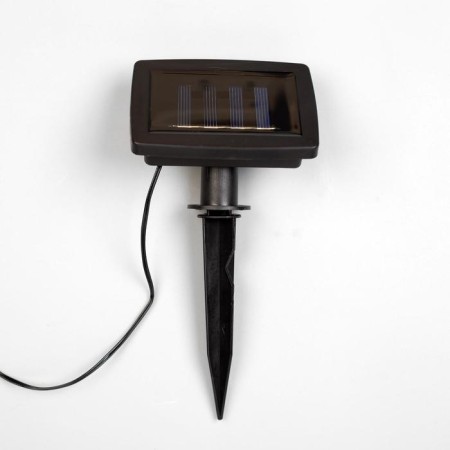 UNIEL Girlyanda “Thread” 1.8 m with nozzles “Flashlights”, IP44, Dark Thread, 72 LED, Flame effect, 1 mode, solar battery-4
