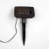 UNIEL Girlyanda “Thread” 1.8 m with nozzles “Flashlights”, IP44, Dark Thread, 72 LED, Flame effect, 1 mode, solar battery