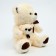 Soft toy "Bear with the baby"