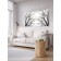 Decorative panel with photo printing "Handling branches", horizontal, size 100x150 cm