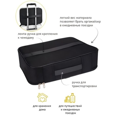 Organizer for storing documents, 37x27x10 cm, coral-4