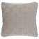 A pillow made of cotton knuckles of light gray color Essential, size 45x45 cm