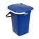 Bucket-hut, h = 38 cm, 18 l, removable chair, blue