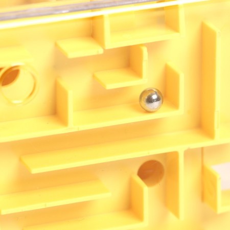 Labyrinth puzzle, yellow color-2