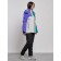 Ski costume female winter, size 46, dark green color