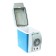Auto chillor 7.5 l, 12 V, with a heating function, gray-blue