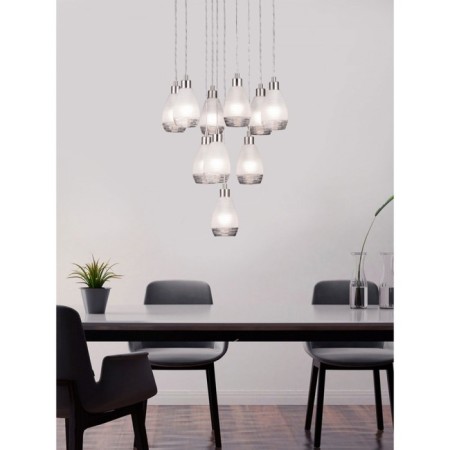 Siracusa 10x60W chandelier E27-1