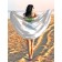 Pareo and beach rug "Flowers in a vase", d = 150 cm