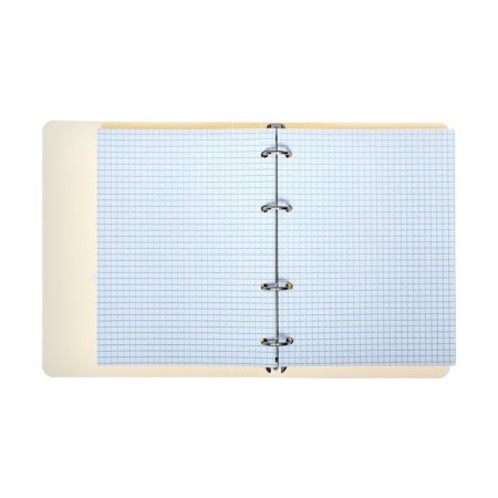 Notebook on A5 160 rings in Calligrata Coopybook Dog, plastic cover, offset block-5