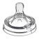 Nipple on a bottle, anti -broller, from 6 months, m & b Natural, wide throat, fast flow, Ø50 mm., 2 pcs