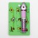 Set 2 items: bracelet, lip gloss "avocado", color mix
