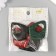 Decor for creativity wood "rhombus of irregular shape" dark colors mix 4.5x3.7x0.5 cm