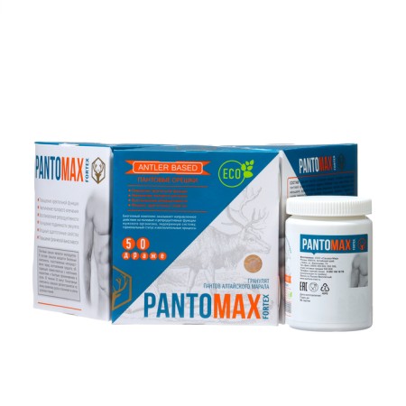 Pantomax Fortex Biogenic Complex for Male Health, 3 UD. 50 dragees each