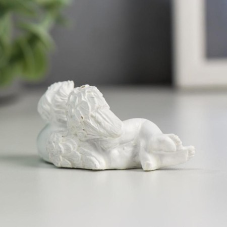 Souvenir Polystone "Angel sleeping with heart" mix 2.5x6.5x3 cm-3