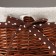 Wicker basket, 34 x 25/14cm