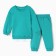 Kit (sweatshirt, trousers) children's minku emerald color, height 92-98 cm