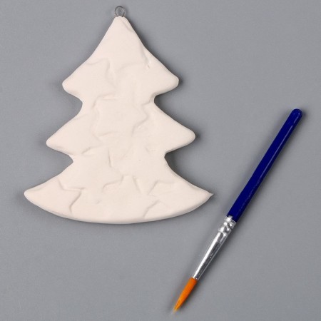 Christmas tree decoration for painting "Christmas tree with stars", with a suspension