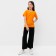 T -shirt for nursery, orange color, height 86 cm