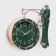 Watching double-sided watches, on suspension, smooth move, 36 x 32 cm, D-25 cm, dial 19 cm