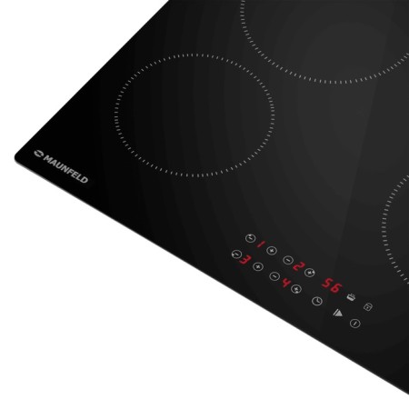 Hlect surface Maunfeld CVCE594STBK, electric, 4 burners, sensor, black-3