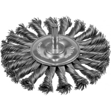 Brush Brush bison 3522-100_z01, disk, burned, steel, 0.5 mm, 100 mm