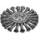 Brush Brush bison 3522-100_z01, disk, burned, steel, 0.5 mm, 100 mm