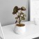 Bonsai in the pot "Peperomy of Lux" (soft sheet) 13x6 cm, mix