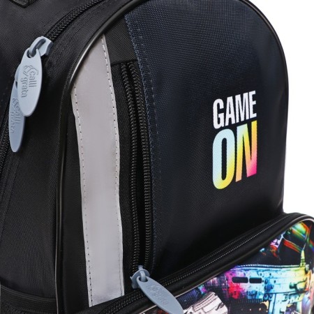 School backpack, 37 x 26 x 13 cm, ergonomic back, Calligrata ORT "Game ON"-11