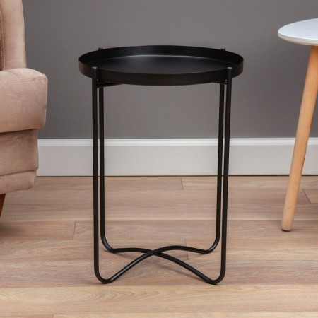 Coffee table "Grace" YS-037, black 42x46 cm-2