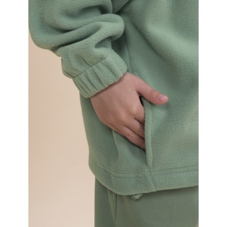 Jacket for boys, height 134 cm, green color-6